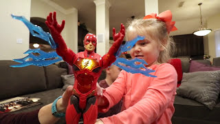 Justice League Movie Toys Review & Family Fun for KIDS!