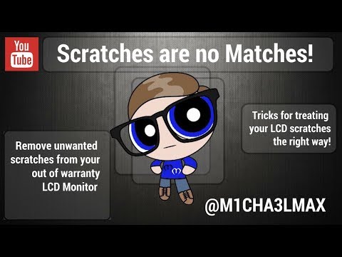 LCD Scratch Repair that Really Works!