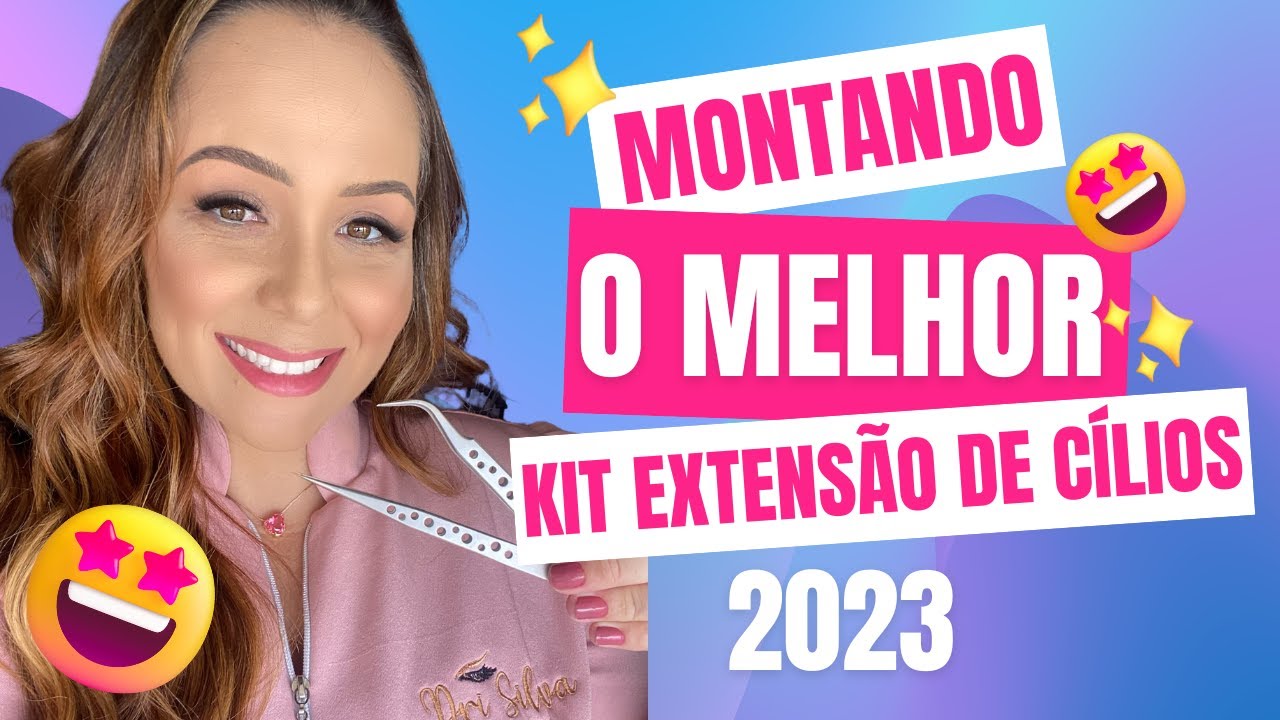 OS MELHORES MATERIAIS PARA EXTENSÃO DE CÍLIOS - 2023