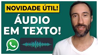 Como Transcrever Áudio do WhatsApp [e COPIAR o Texto]