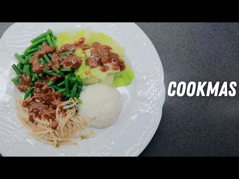 Unieke & gezonde PITJEL eten met pindasambal uit Suriname - moeders recept - CookMas 29/31