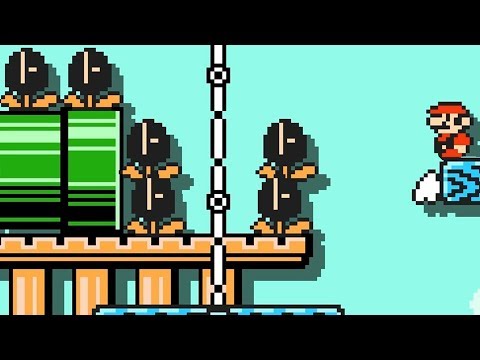 Super Mario Maker 2 🔧 Muncher Attack 🔧 JohnnySSBU