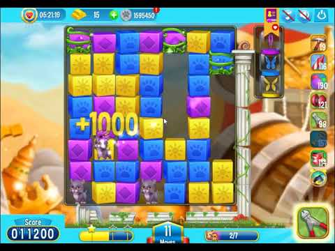 Pet Rescue Saga Level 3421 - NO BOOSTERS | SKILLGAMING ✔️