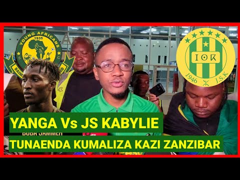 ALLY KAMWE ATANGAZA BALAA JIPYA YANGA VS JS KABYLIE ZANZIBAR,FUNDI MPYA NDANI, TUNAENDA ROBO FAINALI