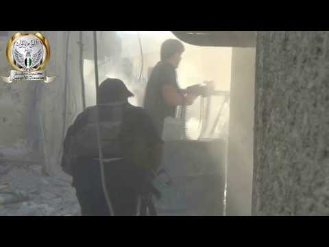 هجوم كتيبة دمشق عاصمة الأمويين على أحد مواقع قوات النظام في محيط بساتين برزة في مدينة دمشق ضمن معركة "الدفاع عن الأرض والعرض"