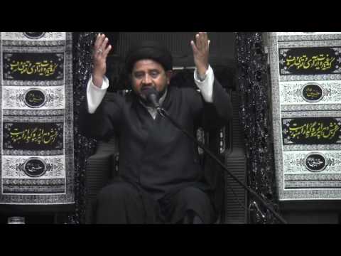 Muharram 11, 1438 Majlis at Astaana-e-Zehra - Moulana Syed Tayyab Raza Naqvi