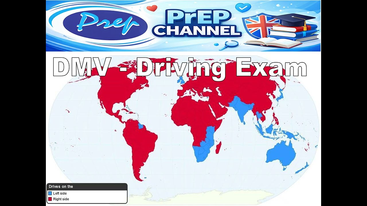 PrEP English Coaching - DMV - Driving Test Mock Test