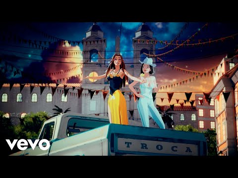 Thalia, Angela Aguilar - Troca (Animated Video)