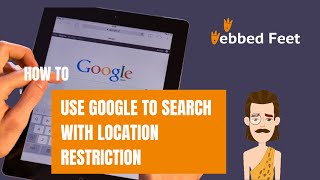 Use Google to Search with Location Restriction