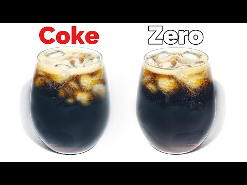 Coke VS Coke Zero - Time lapse [4K] (TOP REQUEST)
