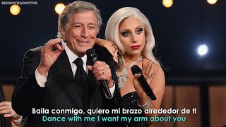 Tony Bennett &amp; Lady Gaga - Cheek to Cheek // Lyrics + Español // (57th GRAMMY Awards Performance)