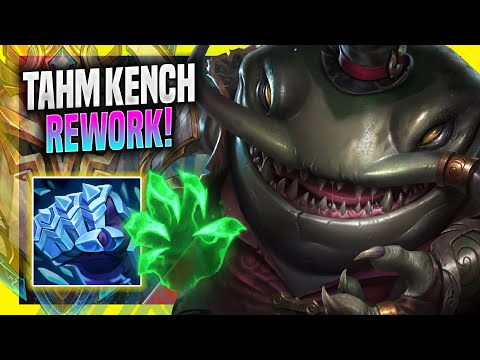 KOREAN CHALLENGER NEW TAHM KENCH REWORK TOP GAMEPLAY! - Challenger Plays Tahm Kench Top vs Lulu!