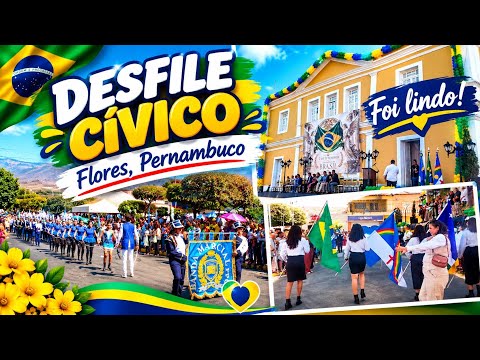 FLORES 🌷 PERNAMBUCO 7 DE SETEMBRO E DIA 11 FAZ  134 ANOS 🩷🌷