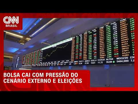 Ibovespa cai com petróleo, inflação e eleições no radar | CNN MERCADO
