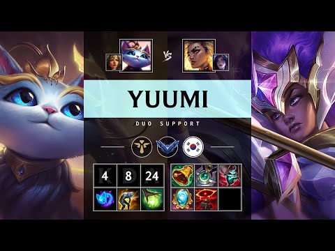 Yuumi Support vs Rell - KR Diamond Patch 25.09