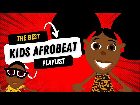The Best Kids Afrobeat Playlist - Mino & Vino Educational Children's Song Compilation