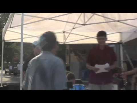 Josh Levin singing "Imagine"