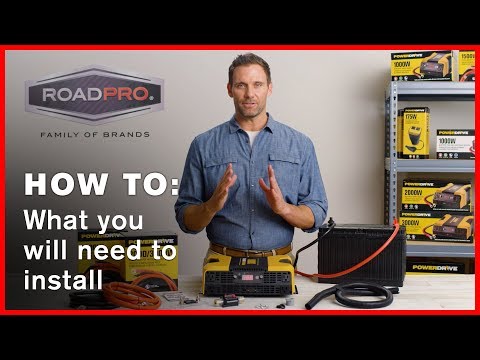Powerdrive Inverter HOW TO #2 - What you will need to properly install your power inverter