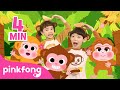 FASTER Version Of Monkey Banana 2x FASTER Baby Monkey Pinkfong Songs For Children