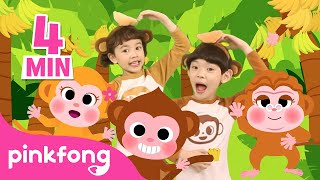 Download lagu FASTER Version of Monkey Banana | 2x FASTER | Baby Monkey | Pinkfong Songs for Children mp3