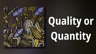Bad Religion // Quality or Quantity