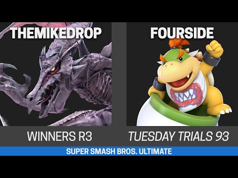 Tuesday Trials 93 SSBU Winners R3 - TheMikeDrop (Ridley) vs fourside (Bowser Jr.)