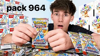I Opened 1,000 Packs of Prismatic Evolutions..