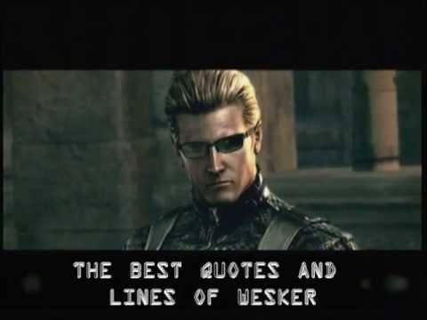 Albert Wesker - The best quotes and lines