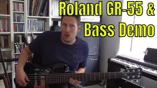 Video thumbnail for Roland GR-55 and Bass Guitar with Roland GK-3B MIDI pickup - Bass Practice Diary - 14th August 2018 by Johnny Cox Music