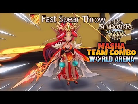 Masha Team Combo in World Arena Ep. 4 - Summoners War