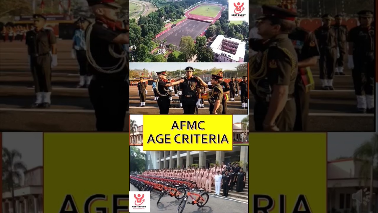 AFMC Age Criteria || Maximum and Minimum Age Eligible for AFMC || AFMC 2023