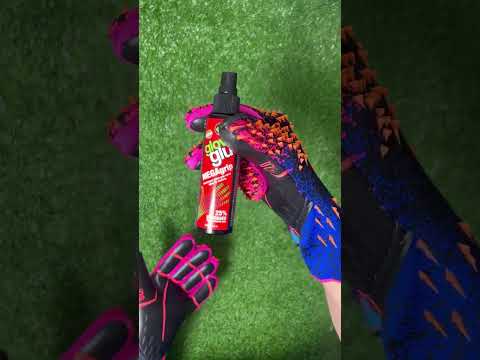 TikTok grip spray vs gloveglu MEGAgrip #goalkeeper