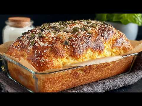 🍞 HIGH PROTEIN Greek Yogurt Bread NO YEAST Family LOVES
