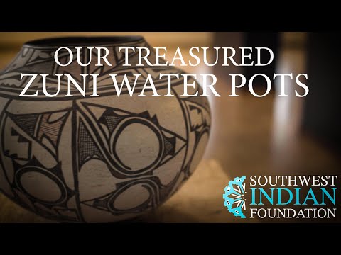 Early 19th Century Zuni Water Pots