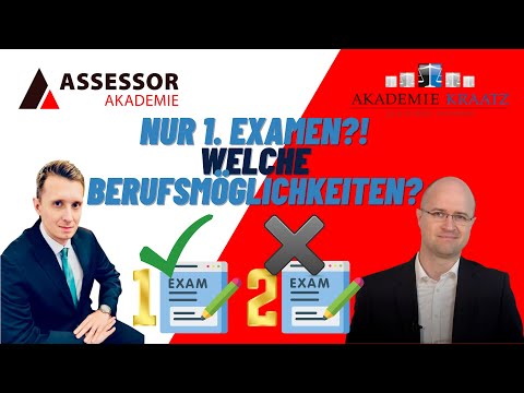Berufsmöglichkeiten mit "nur" einem Examen!