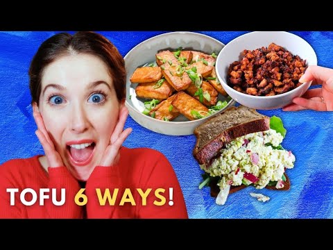How to Cook Tofu! EASY Tofu Recipes I Eat in a Week