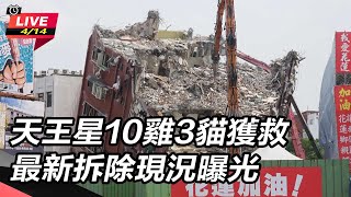 天王星10雞3貓獲救 最新拆除現況曝光