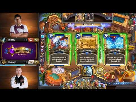 muzzy vs Orange - Swiss Round 4 - Hearthstone Masters Tour Bucharest