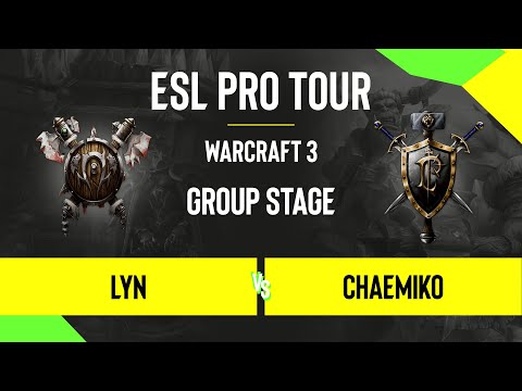 WC3 - Lyn vs. Chaemiko - DreamHack Warcraft 3 Open: Summer 2020 - Group A - AS