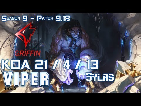 GRF Viper SYLAS vs LISSANDRA Mid - Patch 9.18 KR NORMAL