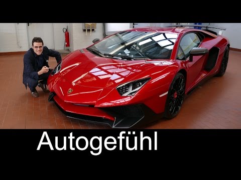 Lamborghini Aventador Superveloce LP-750-4 Sound Exterior Interior Interview CEO Stephan Winkelmann