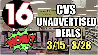 CVS UNADVERTISED DEALS (3/15 - 3/28)
