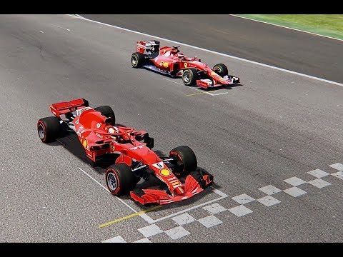 Ferrari F1 2018 vs Ferrari F1 2015 - Imola