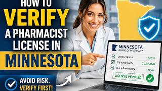 How to verify a pharmacist license in Minnesota