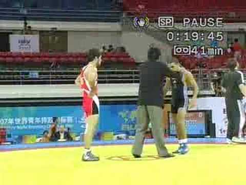 WM 07 JUN 60kg FS DOKHOV Aslan RUS - Samet Dülger GER