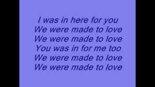 John Legend - Made to love [ lyrics on screen ]