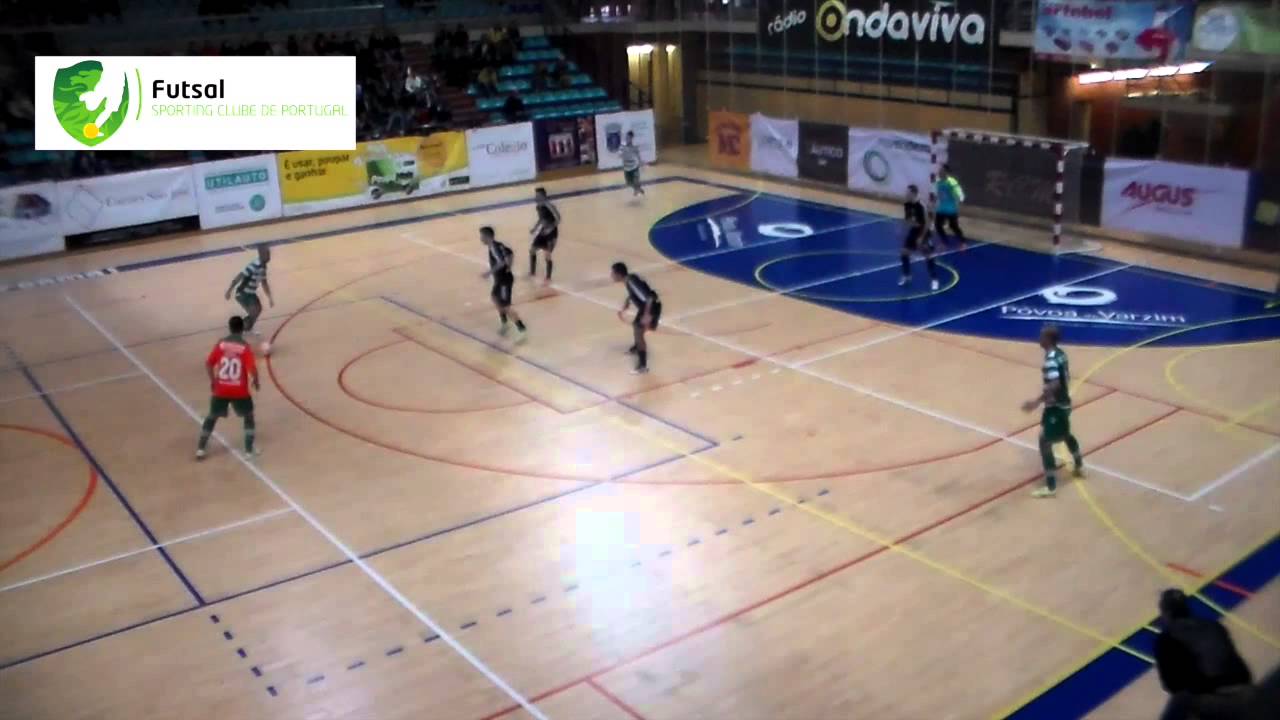 14/15 Resumo - Jornada 22:   Povoa(2) x Sporting(4)