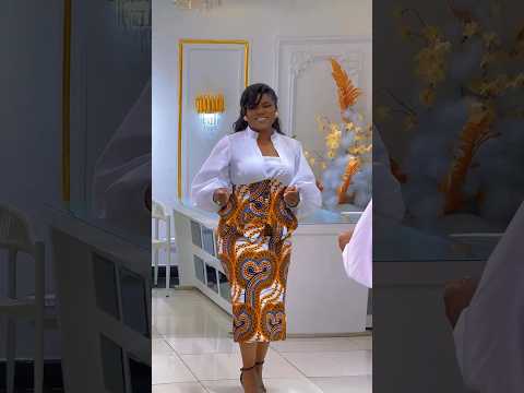 Gorgeous and elegant Ankara Skirt and Blouse #latestafricaprint #zamakalefashion #fashion #tailor