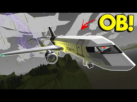 OB & I Started Jank Airlines Once Again! - (Stormworks Multiplayer Plane Crash Survival)