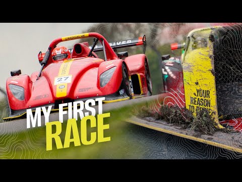 My First RACE as a ROOKIE Driver | Radical SR3 XXR Donington Park  | 4K